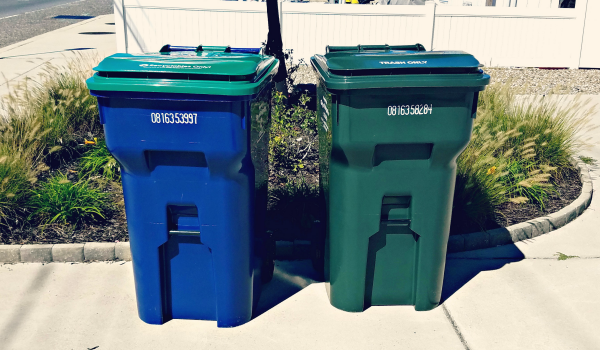 Recycling and Trash Cart Recycling and Trash Cart